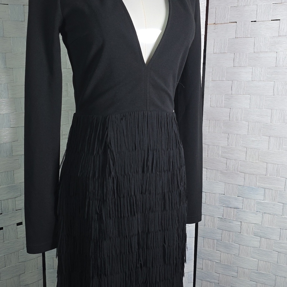 MISSGUIDED FRINGE DRESS - Picture 3 of 8